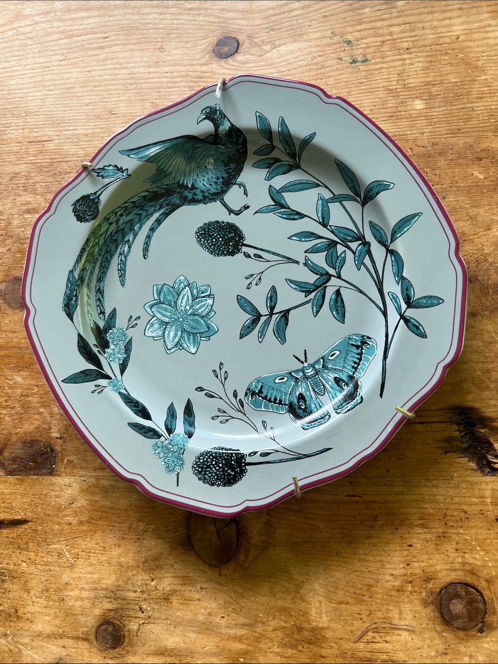 NEW Anthropologie Elin Dessert
Salad Plate in Wedgewood blue color